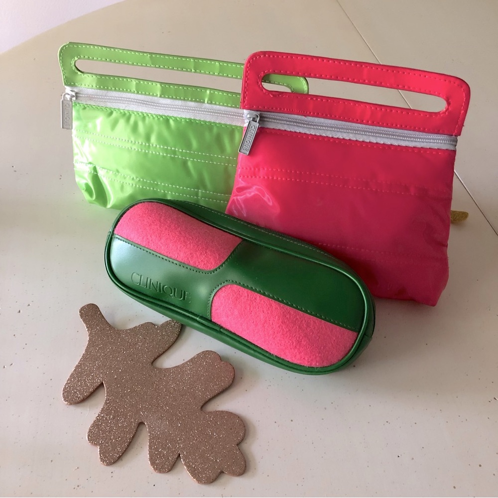 Clinique Cosmetics Makeup Bag